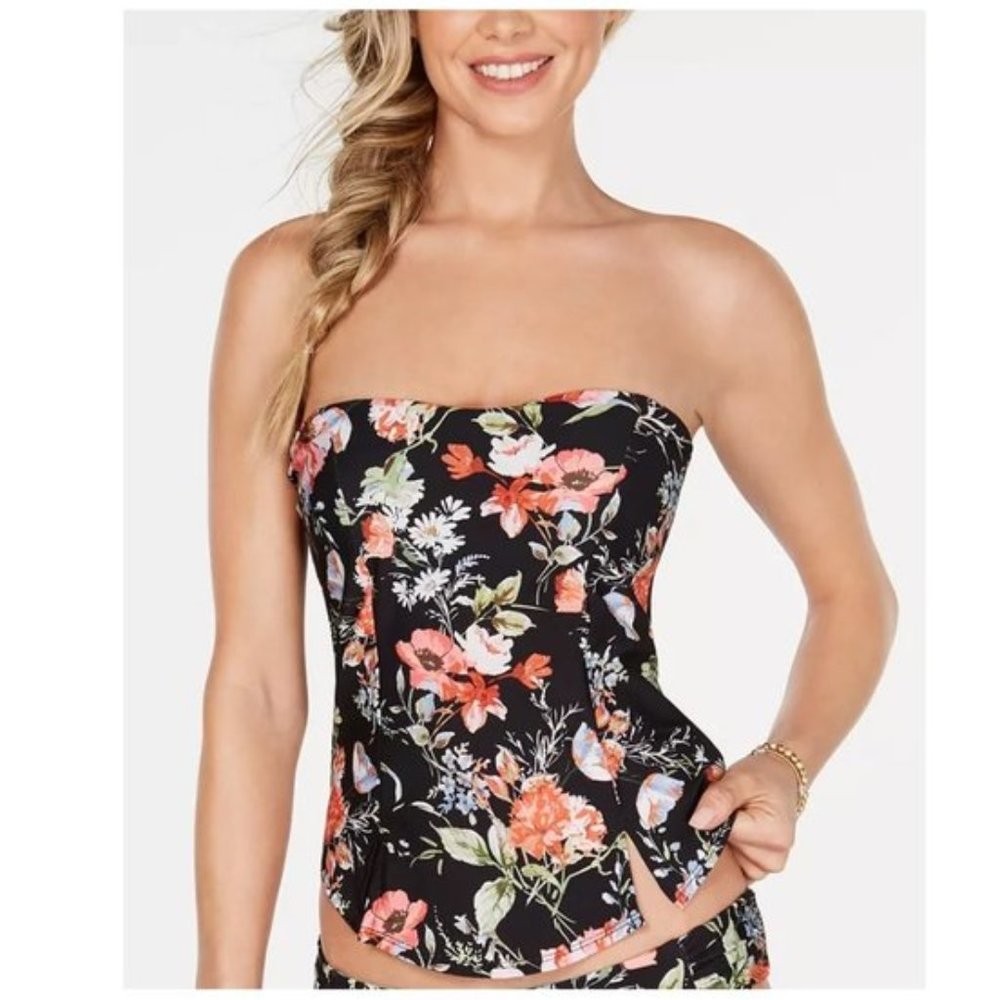 Becca French Valley Bandeau Tankini TOP